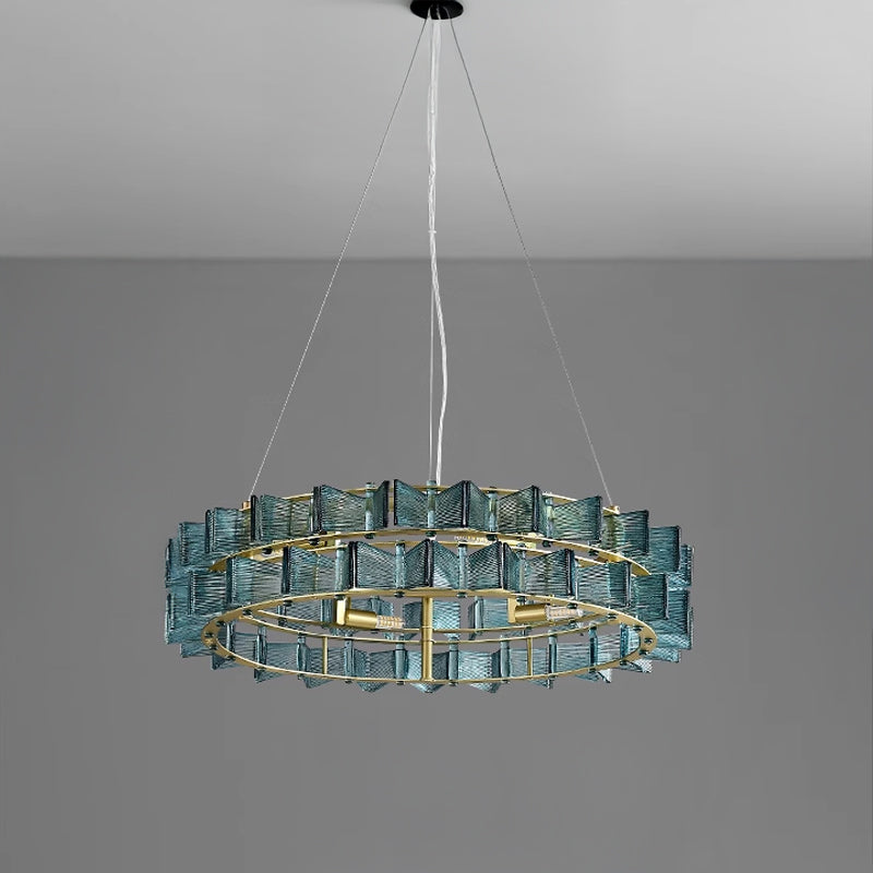 DEXTER Ring Chandelier by Lampadom - detail view