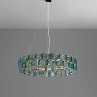 DEXTER Ring Chandelier by Lampadom - detail view