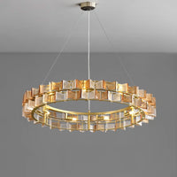 DEXTER Ring Chandelier by Lampadom - side view