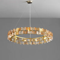 DEXTER Ring Chandelier by Lampadom - angle view