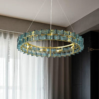 DEXTER Ring Chandelier by Lampadom - detail view
