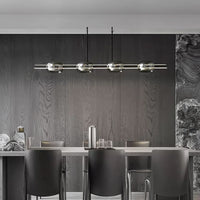 DILAN Linear Chandelier by Lampadom - detail view