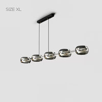 DILAN Linear Chandelier by Lampadom - close-up