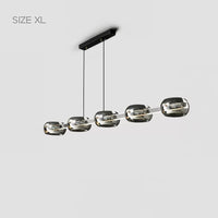 DILAN Linear Chandelier by Lampadom - top view