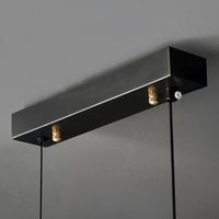 DILAN Linear Chandelier by Lampadom - side view