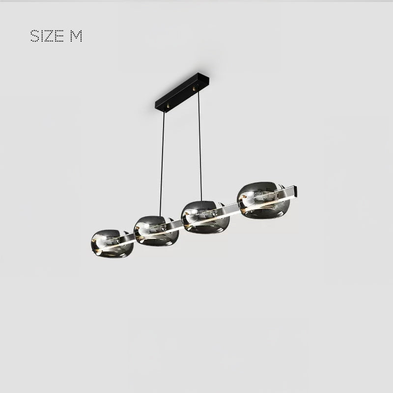 DILAN Linear Chandelier by Lampadom - top view