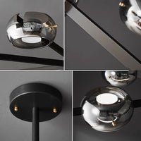 DILAN Chandelier by Lampadom - scale reference