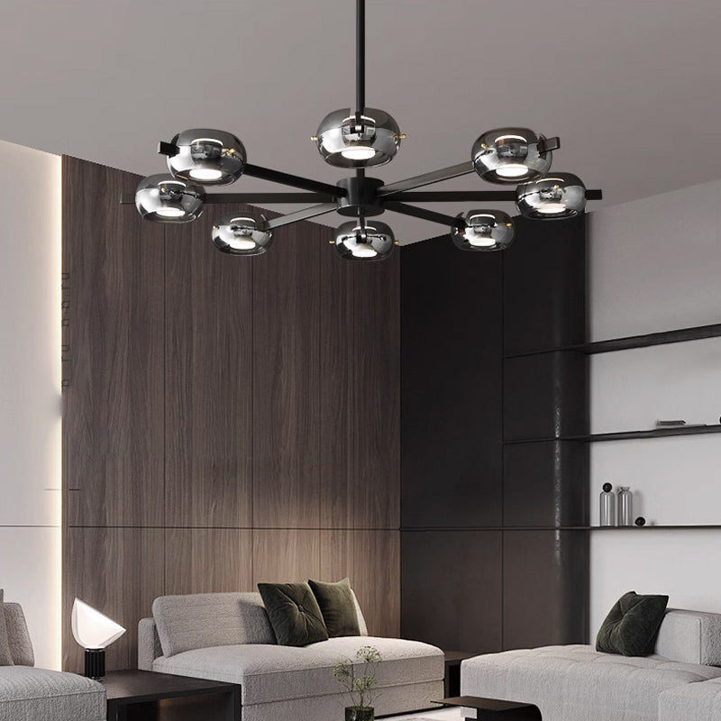 DILAN Chandelier by Lampadom - scale reference