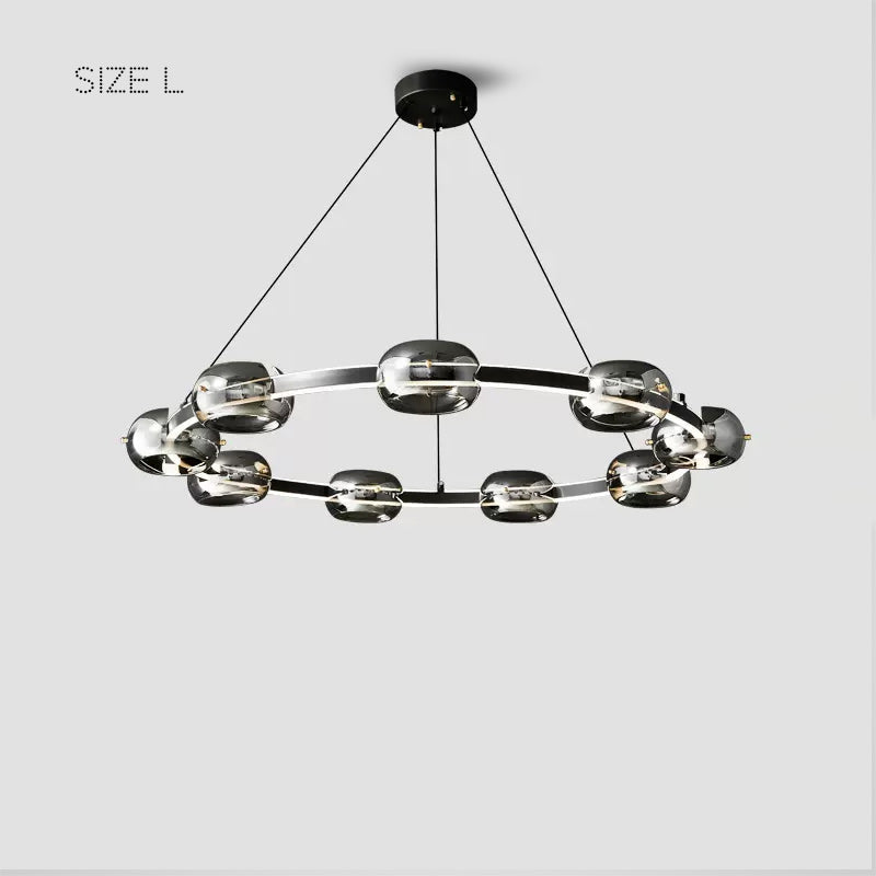 DILAN Ring Chandelier by Lampadom - view 23