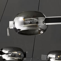 DILAN Ring Chandelier by Lampadom - side view