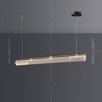 DILEMMA Linear Chandelier by Lampadom - ambient shot