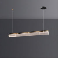 DILEMMA Linear Chandelier by Lampadom - close-up