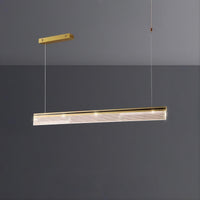 DILEMMA Linear Chandelier by Lampadom - top view