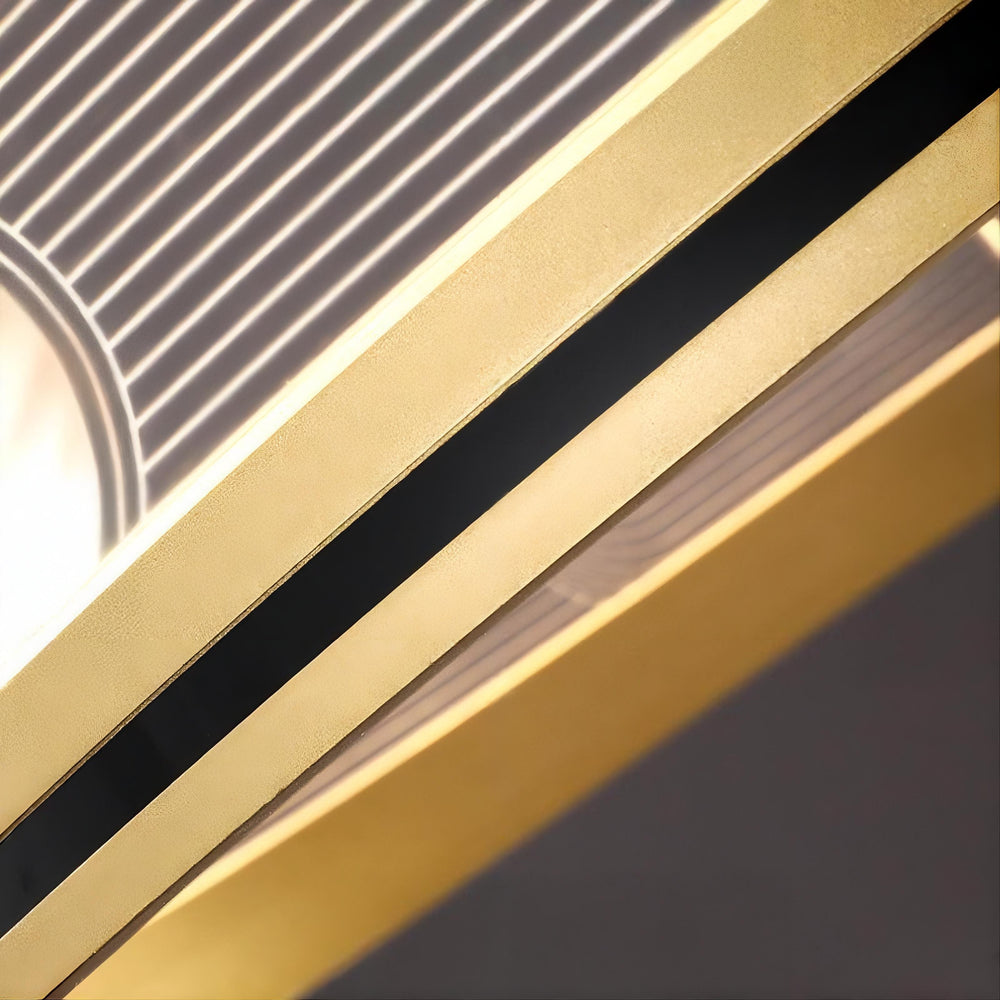 DILEMMA Linear Chandelier by Lampadom - angle view