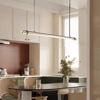 DITMAR Linear Chandelier by Lampadom - close-up