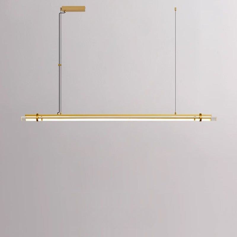 DITMAR Linear Chandelier by Lampadom - scale reference