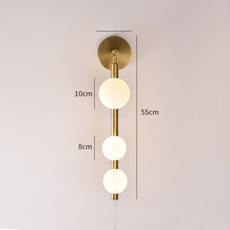 DOLL Wall Light by Lampadom - side view