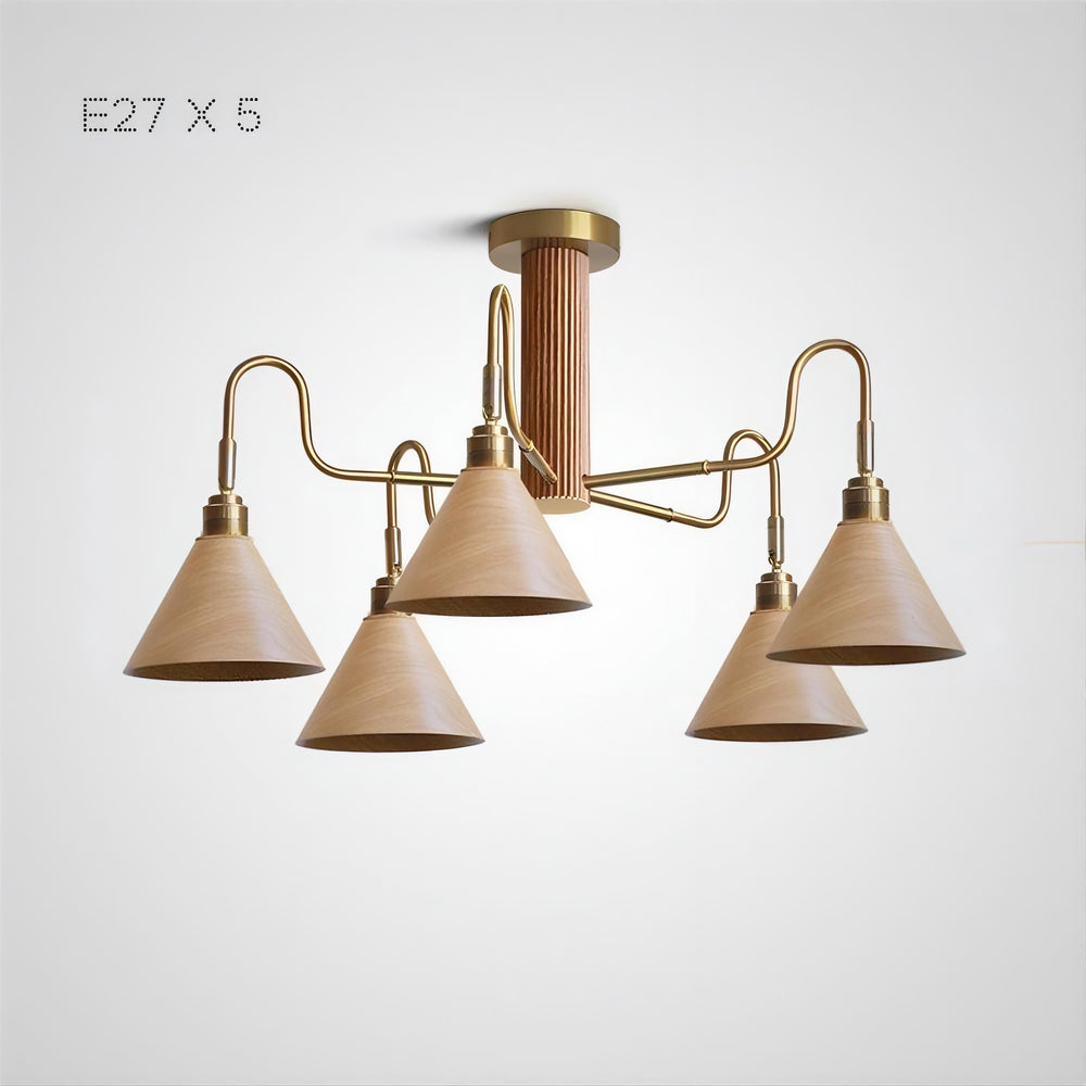 DOMENIC Ceiling Chandelier by Lampadom - top view