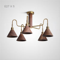 DOMENIC Ceiling Chandelier by Lampadom - angle view