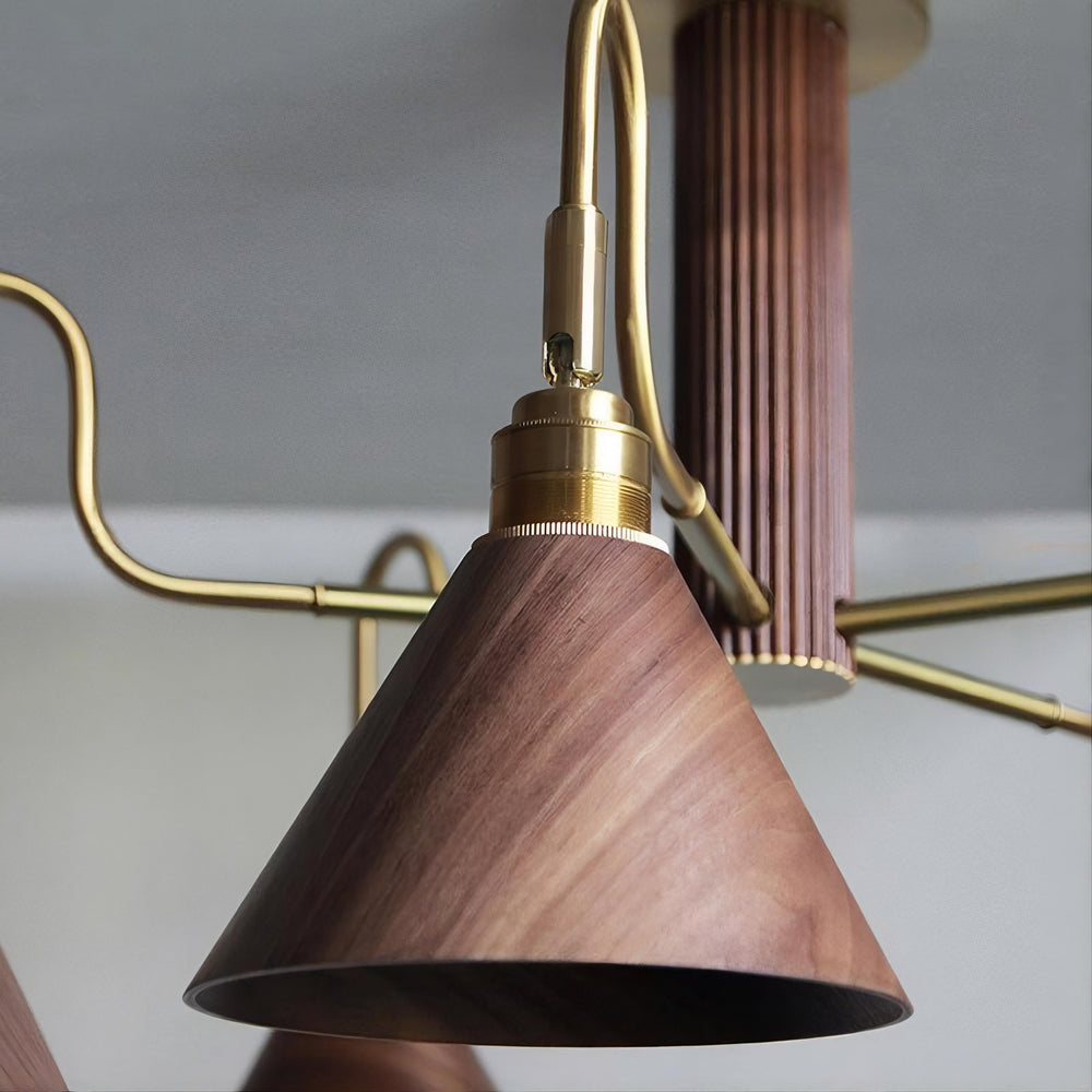 DOMENIC Ceiling Chandelier by Lampadom - scale reference