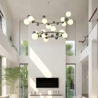 DONALD Ring Chandelier by Lampadom - top view