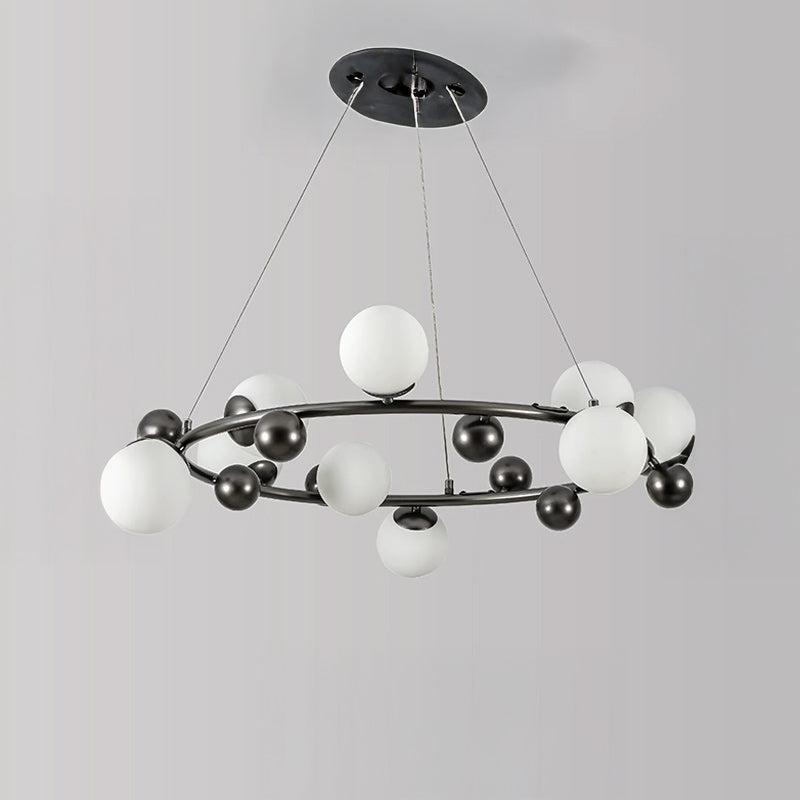 DONALD Ring Chandelier by Lampadom - detail view