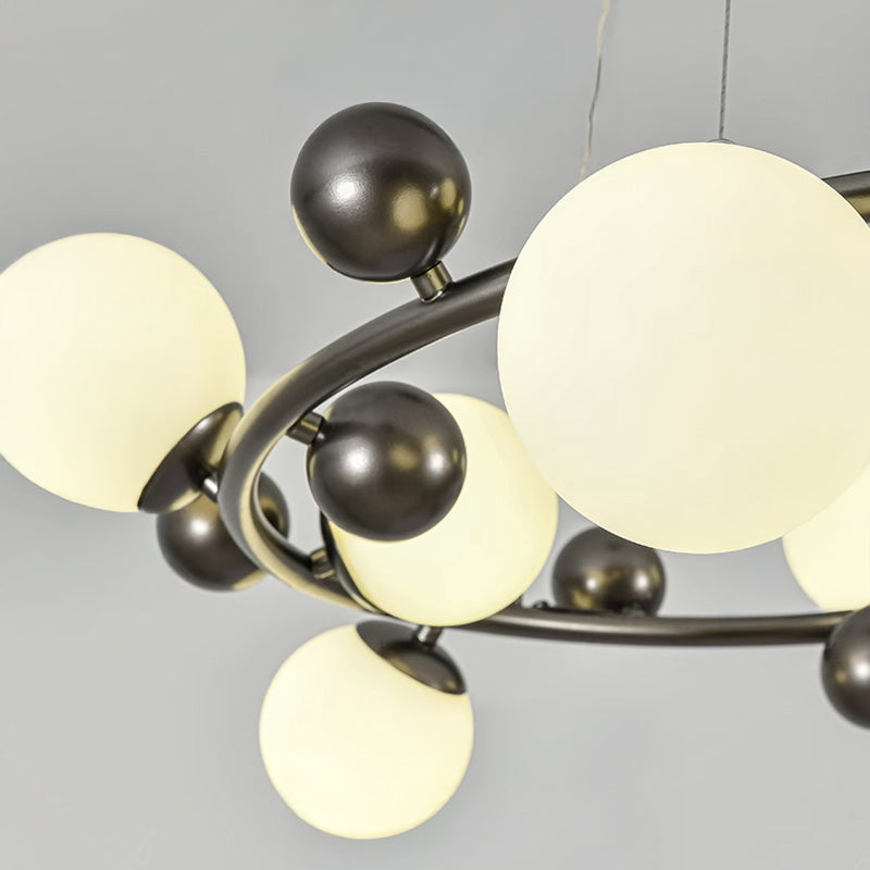 DONALD Ring Chandelier by Lampadom - detail view