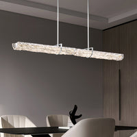 DONATUS Linear Chandelier by Lampadom - side view