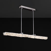 DONATUS Linear Chandelier by Lampadom - top view