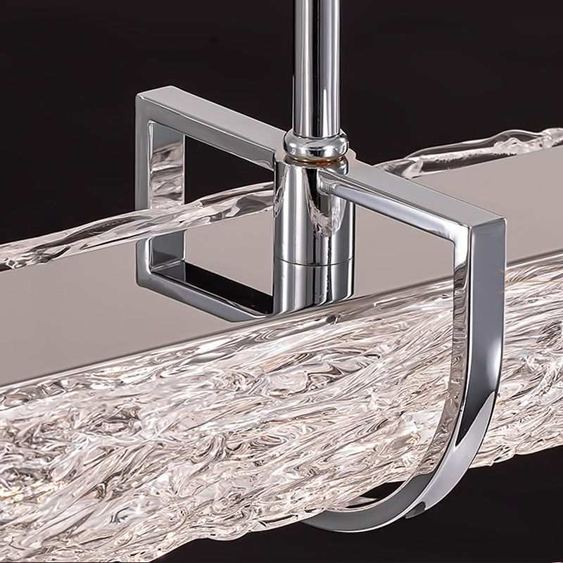 DONATUS Linear Chandelier by Lampadom - detail view