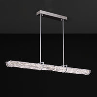 DONATUS Linear Chandelier by Lampadom - scale reference