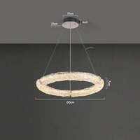 DONATUS Ring Chandelier by Lampadom - ambient shot