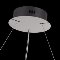 DONATUS Ring Chandelier by Lampadom - scale reference