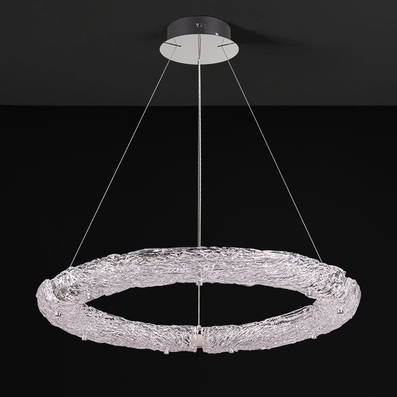 DONATUS Ring Chandelier by Lampadom - scale reference
