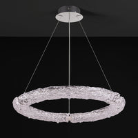 DONATUS Ring Chandelier by Lampadom - scale reference