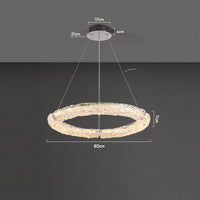 DONATUS Ring Chandelier by Lampadom - top view
