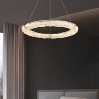 DONATUS Ring Chandelier by Lampadom - close-up