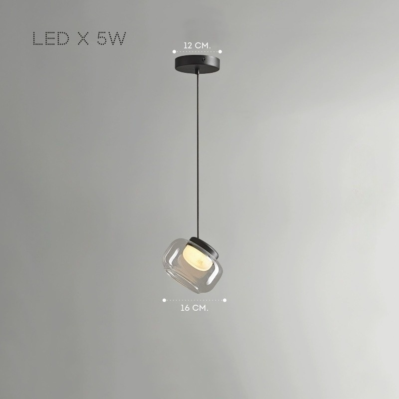 DORIAN ONE Pendant by Lampadom - angle view