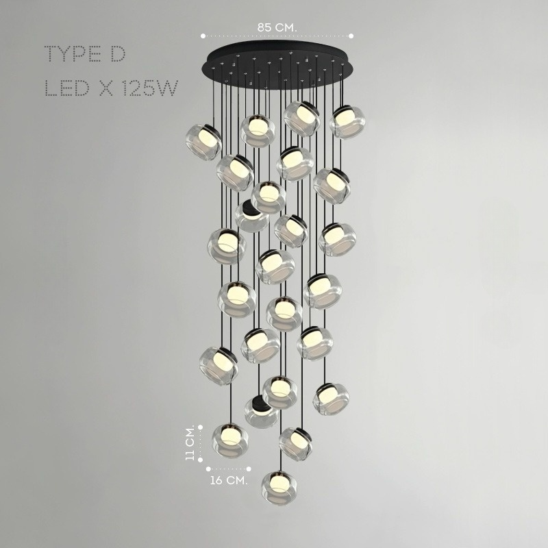 DORIAN ONE Pendant by Lampadom - scale reference