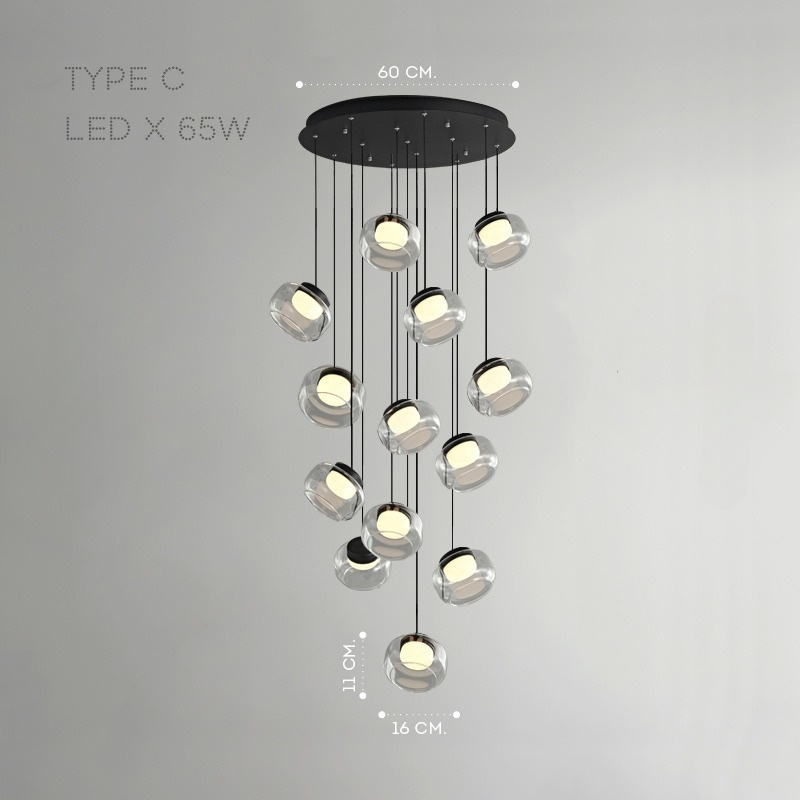 DORIAN ONE Pendant by Lampadom - detail view