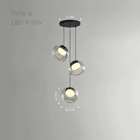 DORIAN ONE Pendant by Lampadom - side view