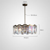 DORIS CH Chandelier Chandelier in Crystal by Lampadom - view 14
