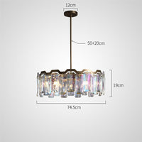 DORIS CH Chandelier Chandelier in Crystal by Lampadom - view 14