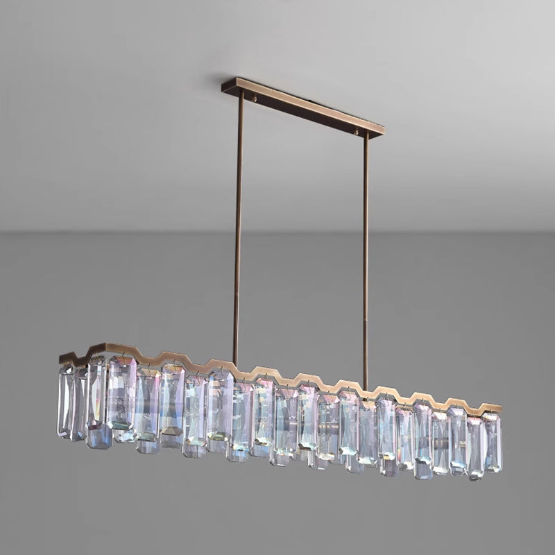 DORIS Linear Chandelier by Lampadom - scale reference