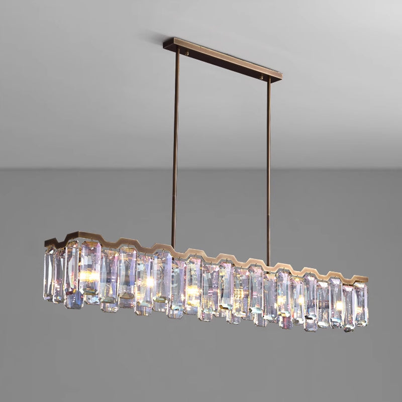 DORIS Linear Chandelier by Lampadom - ambient shot