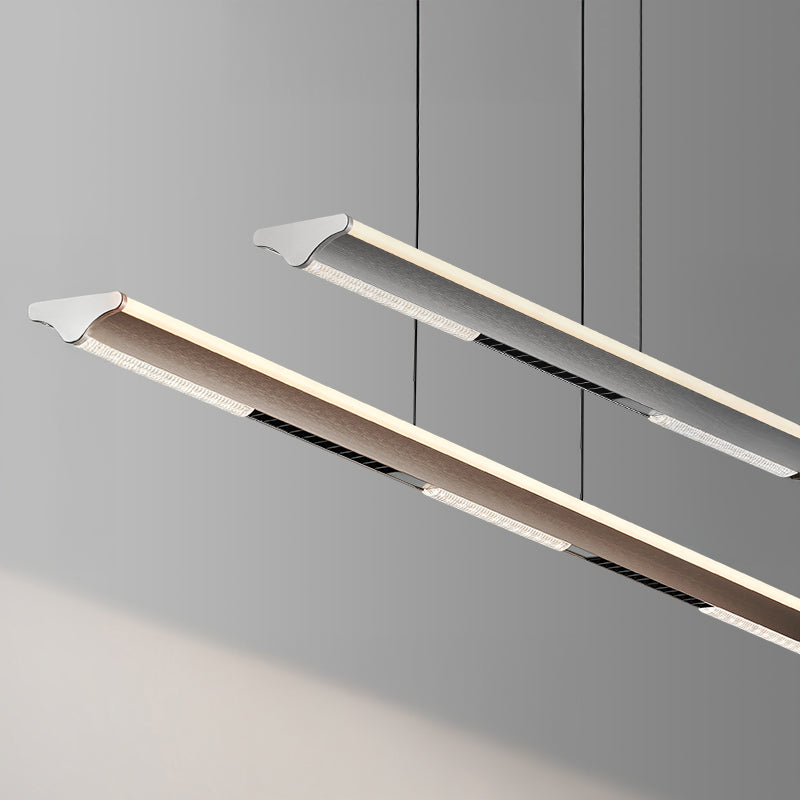 DOSSE A Linear Chandelier by Lampadom - scale reference