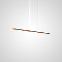 DOSSE A Linear Chandelier by Lampadom - top view