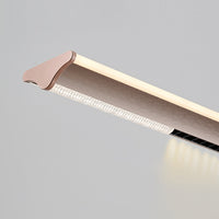 DOSSE A Linear Chandelier by Lampadom - angle view