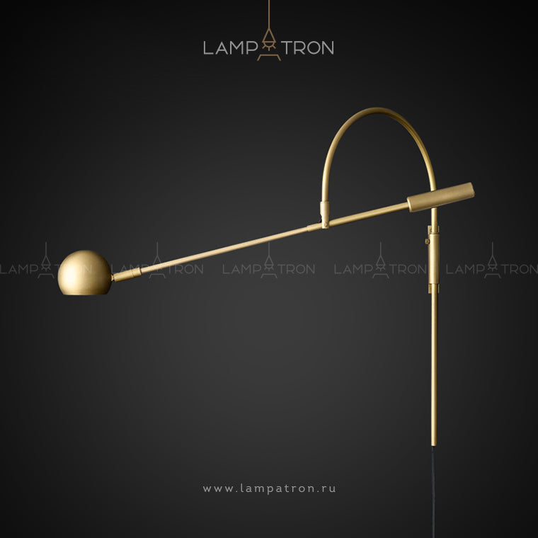 DOUGLAS Wall Light by Lampadom - side view