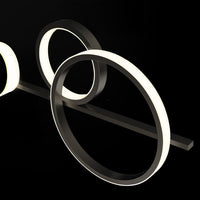 DOVER Linear Chandelier by Lampadom - top view
